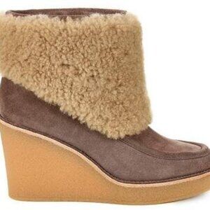 UGG Australia Coldin suede wedge booties size 5